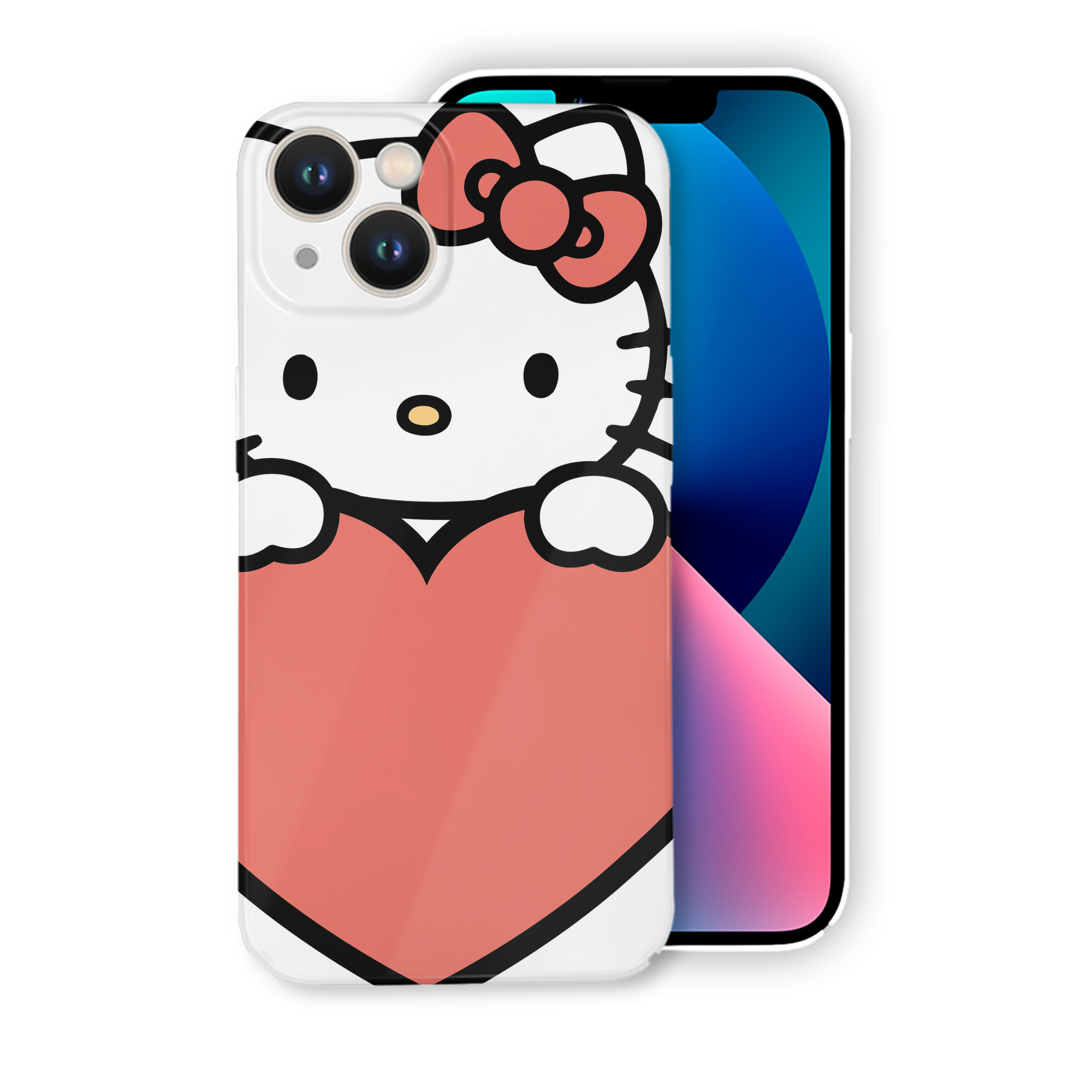 （画像用） Hello Kitty ハローキティ 【iPhone 14シリーズ対応】ハードケース
